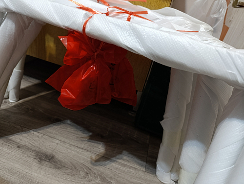 Стул на металлокаркасе Kora white / gray фото покупателя 336