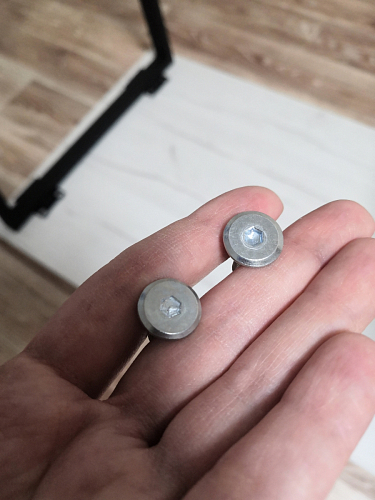 Деревянный стол Лота Лофт 120х75 белый матовый / дуб крафт золотой фото покупателя 592