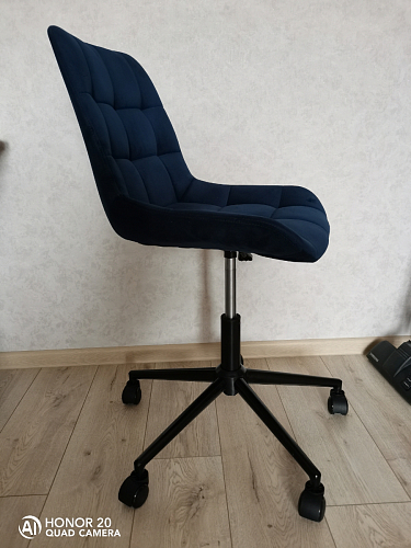 Компьютерное кресло Честер черный / зеленый фото покупателя 5