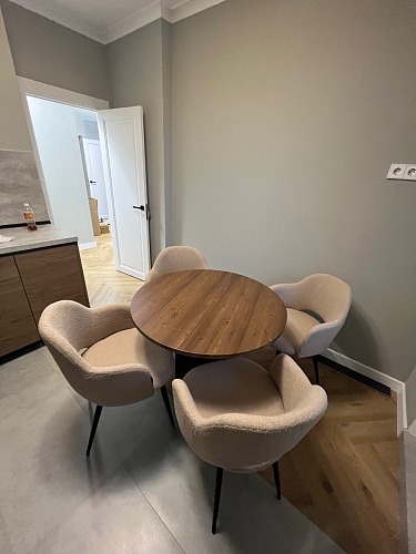 Стол Барел 100 черный / черный фото покупателя 27