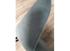 Стул на металлокаркасе Gabi 1 gray / black фото покупателя 765