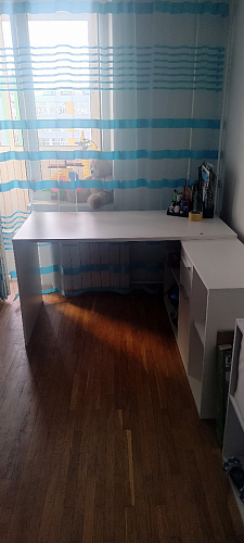 Письменный стол Лайт 03.245F белый гладкий 101 фото покупателя 75