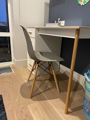 Пластиковый стул Eames PC-015 желтый фото покупателя 220