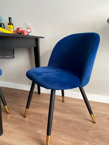 Стул на металлокаркасе Gabi-1 wine red / black фото покупателя 759