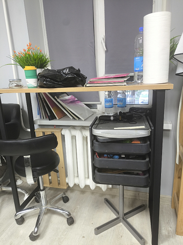 Барная стойка Дилан Лофт 120х60х110 бетон фото покупателя 172