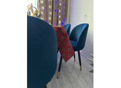 Стул на металлокаркасе Gabi blue / black фото покупателя 593