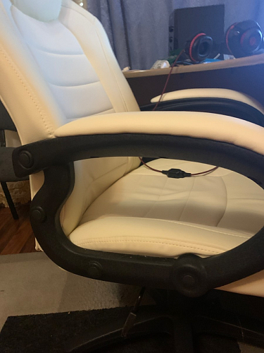 Компьютерное кресло Kadis коричневое / бежевое фото покупателя 108