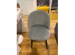 Стул на металлокаркасе Gabi 1 бежевый / черный с серебряными наконечниками фото покупателя 177