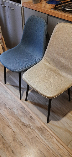 Стул на металлокаркасе Lilu 05 gray / white фото покупателя 40