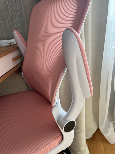 Компьютерное кресло Konfi pink / white фото покупателя 75