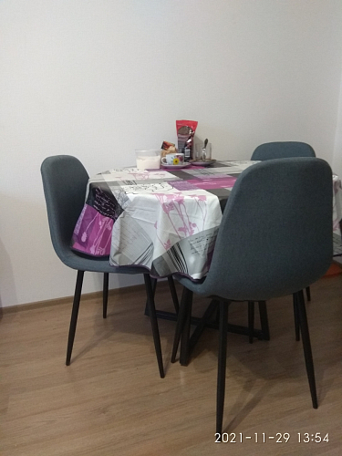 Стул на металлокаркасе Lilu pink / black фото покупателя 41