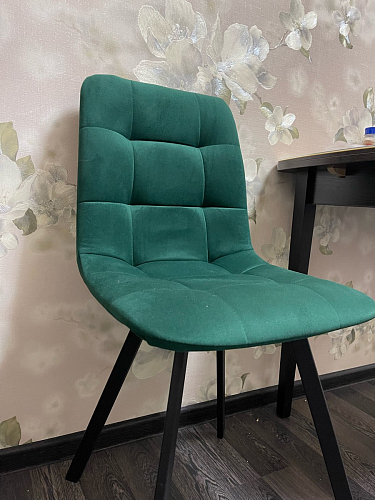 Комплект стульев Чилли 2 шт бежевый / черный фото покупателя 1431