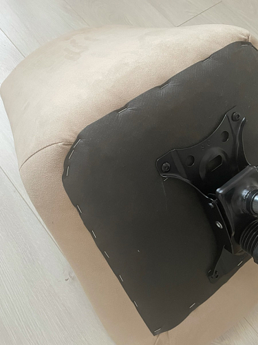 Компьютерное кресло Честер кирпичный / черный фото покупателя 69