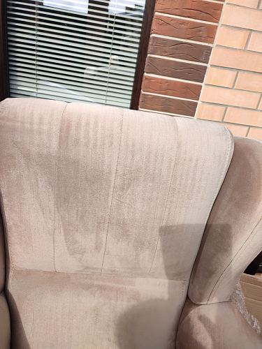 Компьютерное кресло Benefit флок бежевый 7 фото покупателя 23