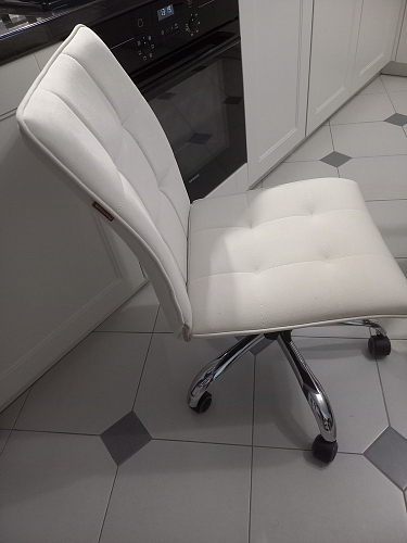 Компьютерное кресло One/Ван флок молочный 4 фото покупателя 56