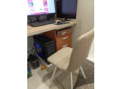 Стул на металлокаркасе Чилли розовый / черный каркас фото покупателя 183