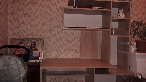 Стол компьютерный Джаз-17 белый правый фото покупателя 44