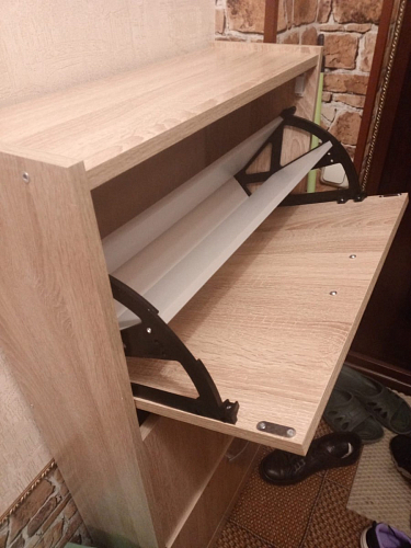 Тумба для обуви ТО-24 дуб сонома фото покупателя 8