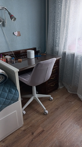 Кресло Келми 1  / AV 245 белый каркас синий микровелюр (neo 25) фото покупателя 30