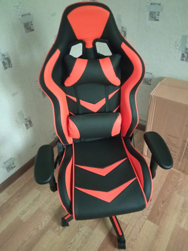 Компьютерное кресло Racer черное / бежевое фото покупателя 105