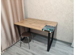 Стол Лота Лофт 140 25 мм юта / белый матовый фото покупателя 538