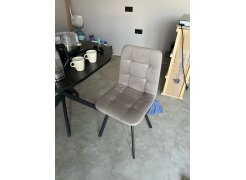 Стул на металлокаркасе Чилли горчичный / белый фото покупателя 279