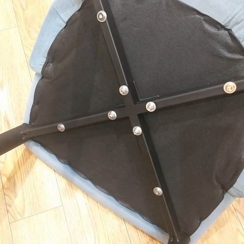 Стул на металлокаркасе Kora green / black фото покупателя 163