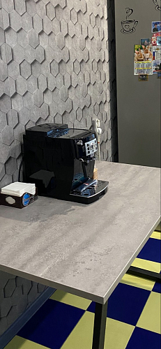 Деревянный стол Лота Лофт 140х80 дуб крафт табачный / черный матовый фото покупателя 328