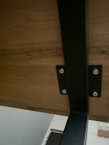 Стол раскладной Лота Лофт 120 25 мм юта / черный матовый фото покупателя 573