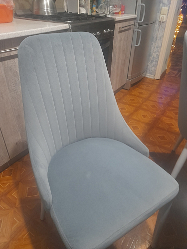 Стул на металлокаркасе Kora gray / black фото покупателя 446