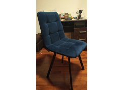 Стул на металлокаркасе Чилли розовый / черный каркас фото покупателя 57