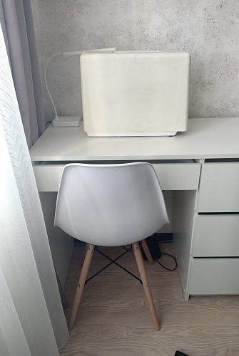 Стул Сindy Eames/Синди Имс мод. 001 yellow / natural фото покупателя 42