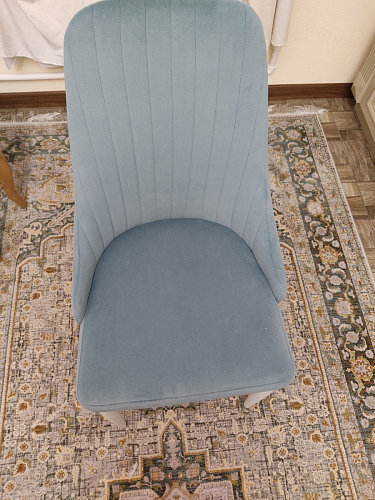 Стул на металлокаркасе Kora beige / black фото покупателя 97