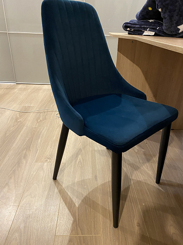 Стул на металлокаркасе Kora black / gray фото покупателя 479