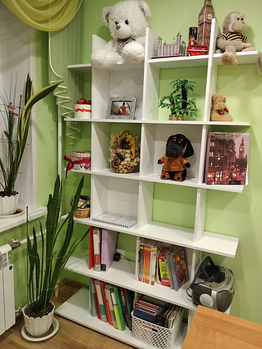 Стеллаж СТ-5 дуб сонома / белый фото покупателя 11