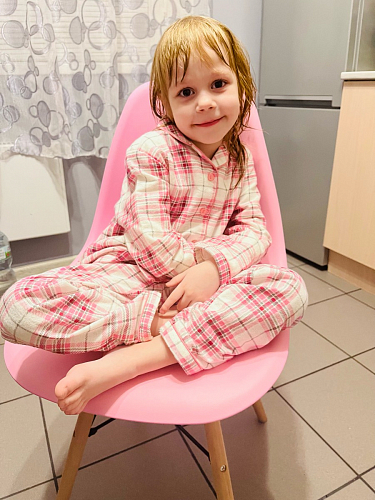 Стул Cindy Eames mod. 001 khaki / natural фото покупателя 110