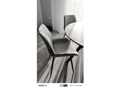 Стул на металлокаркасе Вейв темно-серый / черный фото покупателя 343