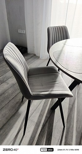 Стул на металлокаркасе Седа К кирпичный / черный фото покупателя 343