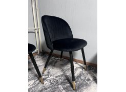 Стул на металлокаркасе Gabi blue / black фото покупателя 557