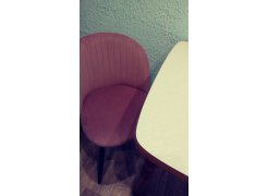 Стул на металлокаркасе Gabi gray / black фото покупателя 165