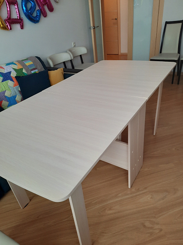 Стол обеденный раздвижной СтК7 венге фото покупателя 79