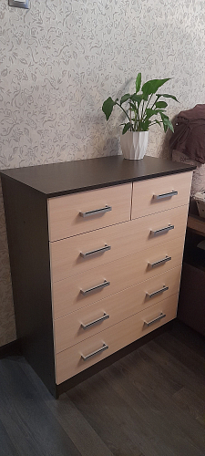 Комод Катрин-3 белый фото покупателя 2