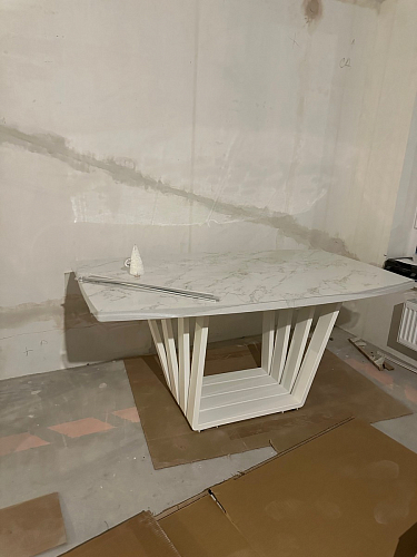 Стол на тумбе Эудес черный фото покупателя 15