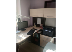 Компьютерный стол КСТ-14.1П правый дуб сонома / белый фото покупателя 6