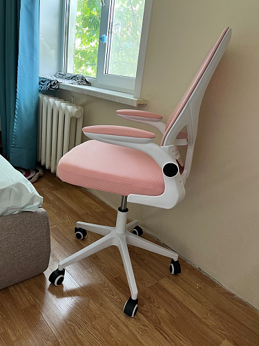 Компьютерное кресло Konfi light gray / blue / white фото покупателя 265