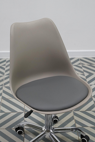 Компьютерное кресло Kolin pink / white из шоурума 5