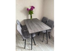 Стул на металлокаркасе Чилли розовый / черный каркас фото покупателя 372