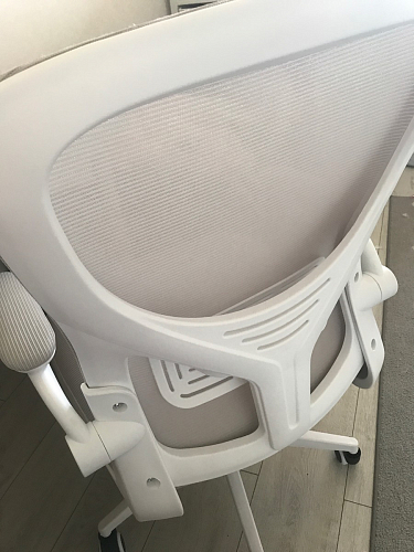 Компьютерное кресло Konfi dark gray / pink / white фото покупателя 88