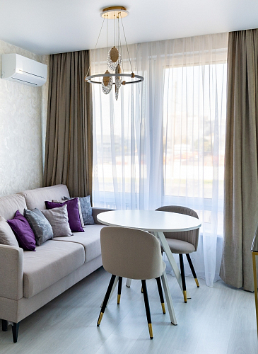 Стул на металлокаркасе Gabi dark beige / black / silver фото покупателя 604