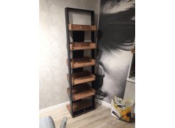 Стеллаж Nature 95 гаскон пайн / черный фото покупателя 5